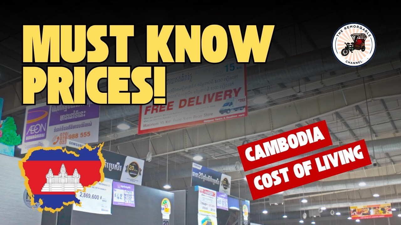 🔧 Cost of Living in Cambodia: Hardware &amp; Appliance Prices Revealed! 🇰🇭