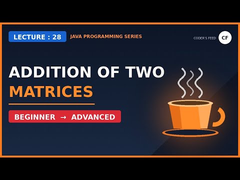 Dynamic Matrix In Java 🔥 Runtime 2d Array Input Java Hindi Tutorial Runtime Rows Columns