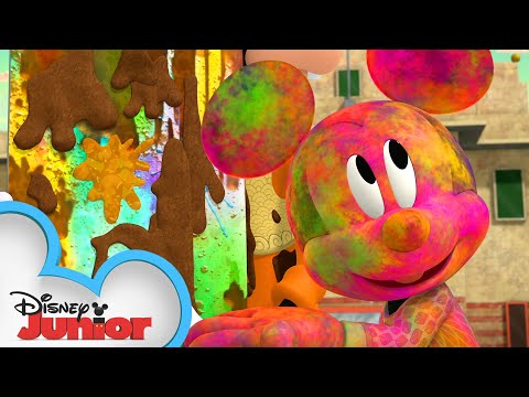 Holi, By Golly | Mickey Mouse Mixed-Up Adventures | @Disney Junior
