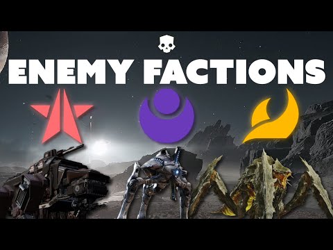Helldivers Enemy Factions