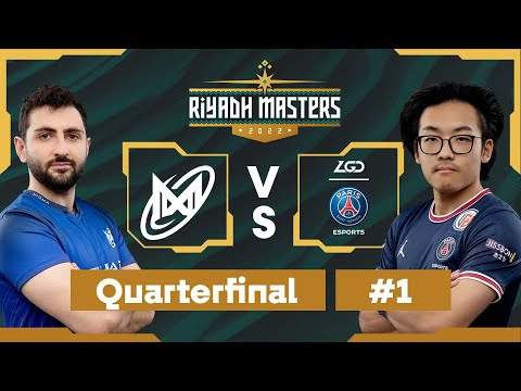 PSG.LGD vs. Nigma Intense quarterfinal | Riyadh Masters | Game 1