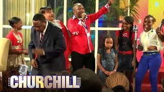 Sonko sings on Churchill Show