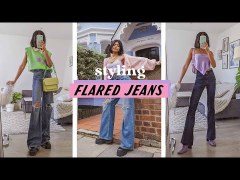 10 ways to style: flared jeans 💗🍭