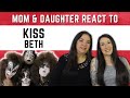 KISS Beth REACTION Video Mom Daughter React To 70s Rock Ballad From KISS Album Destroyer
