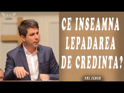 Emi Fedur - What does it mean to renounce faith? Sermon