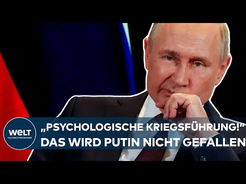 UKRAINE-KRIEG: "Psychologische Kriegsführung!" Das wird Putin bestimmt nicht gefallen