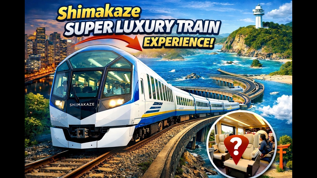 Shimakaze Luxury Train from Osaka 🚄 | What’s REALLY Inside Japan’s Most Premium Ride?