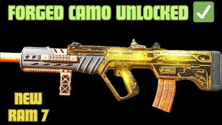 How to do the FORGED Camo Challenge with the *NEW* RAM 7 in Modern Warfare 3