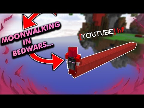 "Moonwalk Bridging" In Bedwars