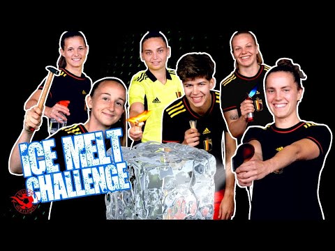 Belgian Red Flames - Ice Melt Challenge❗🥶