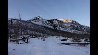 Mount Minos - Dec 28, 2019 - Ya Ha Tinda area, Alberta - Marianne Juselius / Justin Wood / Doug Lutz