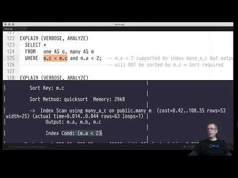 DB2 — Chapter #12 — Video #69 — Merge join: input order, interesting output order