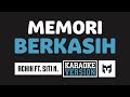 Karaoke Achik Spin Ft Siti Nordiana Memori Berkasih