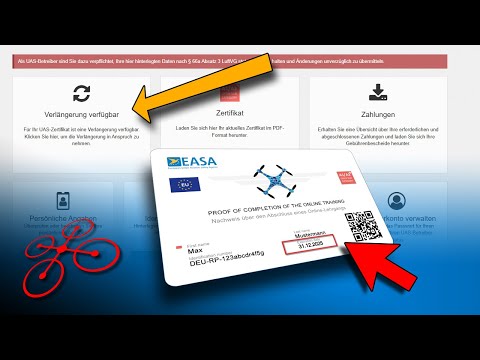 Drone license renewal process - NOW extend ONLINE at the LBA [Instructions]