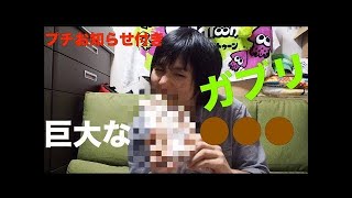 巨大●●●にかじりつく！（プチ告知あり）