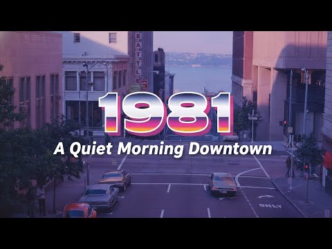 BACK TO 1981 — A Quiet Morning Downtown // Chillwave, Nostalgia, Dreamwave, 80s Downtown Mix