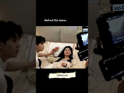 My Demon behind the scene vs actual scene 🤣 #songkang #kimyoojung #mydemon