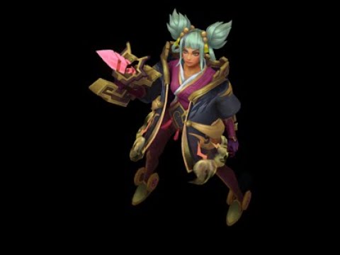 Immortal Journey Zeri (Obsidian) Chroma - League of Legends 2023