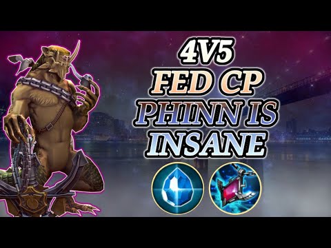 CRAZY 4V5 CP PHINN & YATES MID LANE MATCH W/ EX-PRO | VAINGLORY 5V5 GAMEPLAY