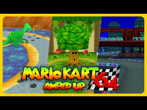 Mario Kart 64 Amped Up - All Tracks Grand Prix (v2.96a)