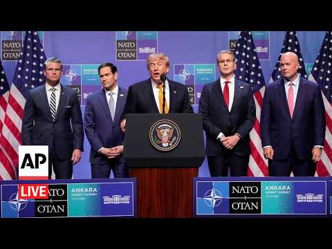 Video Thumbnail: LIVE: Trump speaks at the end of NATO summit in Turkey