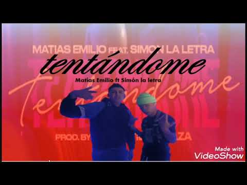 💦TENTÁNDOME- MATIAS EMILIO ft SIMON LA LETRA (Letra)