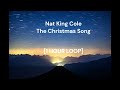 Nat King Cole The Christmas Song 1 HOUR LOOP