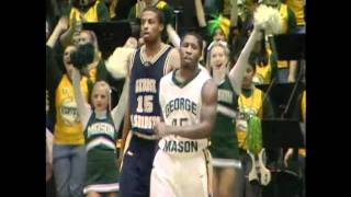 George Mason's #45 Andre Cornelius