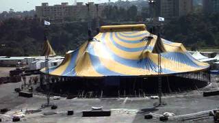 preview picture of video 'Cirque du Soleil Ovo Big Top Mexico City'
