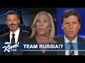 Marjorie Taylor Greene & Tucker Carlson for Russia, Santos Pushes AR-15 as “National Gun” & LA Snow