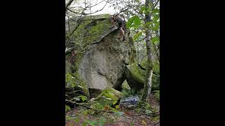 Video thumbnail de Phobos Moon, 7c. Fontainebleau