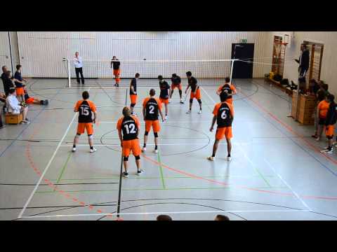 Indiaca DIL 2014: TSG Blankenloch vs. CVJM Bindlach, 1. Satz