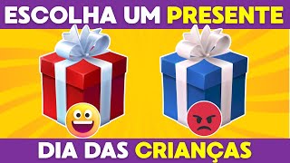 🎁 Quiz do Dia das Crianças | Escolha o Presente Misterioso!