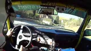 preview picture of video 'Boucles claviéroises 2015 Rallye - Onboard JF PATATE - BMW 318is e30 - Avins 2'