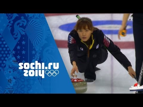 Curling - Women's Round Robin - Korea v USA | Sochi 2014 Winter Olympics