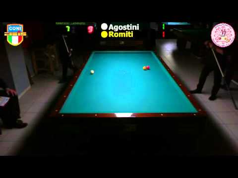 Agostini vs Romiti - Semifinale 1ª Prova BTF 2015/2016 CSB President Frosinone - 30/31 Gennaio 2016