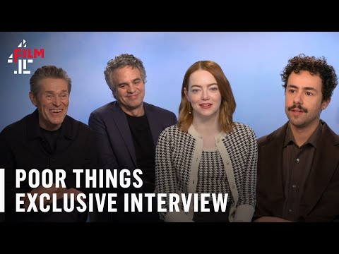 Emma Stone, Mark Ruffalo, Willem Dafoe & Ramy Youssef on Poor Things | Film4