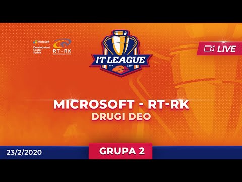 IT LIGA, 11. KOLO, GRUPA 2,  MICROSOFT - RT-RK, DRUGI DEO