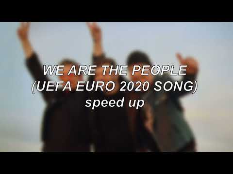 Martin Garrix ft. Bono & The Edge - We Are The People [UEFA EURO 2020 Song] | Speed Up