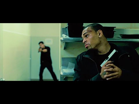 Chris Brown - Insane Cop Chase | Takers