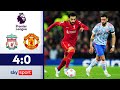 Reds Spielen United An Die Wand FC Liverpool Manchester United 4 0 Highlights Premier League