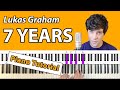 How To Play “7 Years” by Lukas Graham [Piano Tutorial/Chords for Singing]