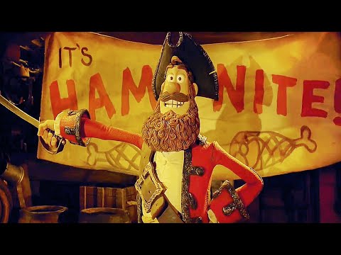 THE PIRATES! BAND OF MISFITS Clip - "Ham Nite" (2012)