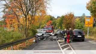 preview picture of video 'Tödlicher Unfall in Vockerode'