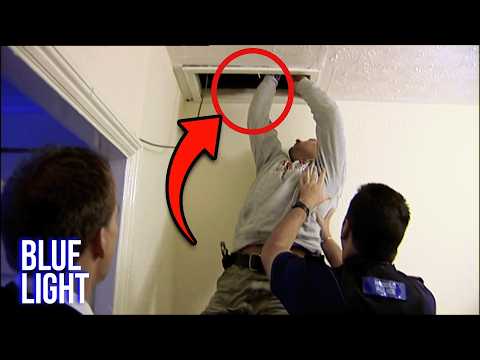 Cops Find Missing Suspect In Bizarre Hiding Spot | Traffic Cops FULL EPISODE | Blue Light