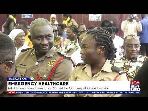Emergency healthcare: MTN Ghana Foundation funds 60-bed for Our Lady of Grace Hospital.