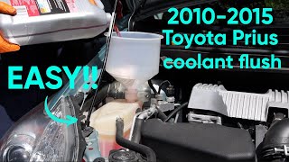 2010-2015 Toyota Prius Coolant Flush!! Both Engine and Inverter.