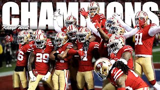 &quot;CHAMPIONS&quot; || 49ers Season Highlights (NFC CHAMPIONS) || Champions - Kanye West