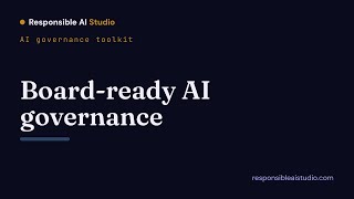Board-Ready AI Governance for Transport & Logistics in 90 Days
