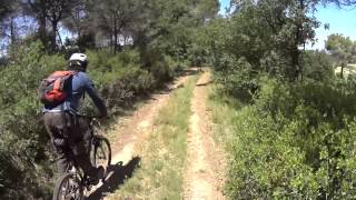 Bicicleta BTT per Sant Guim de Freixenet, La Segarra (Action Cam Sony  HDR-AZ1)